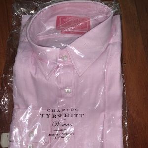 Classic pink button up